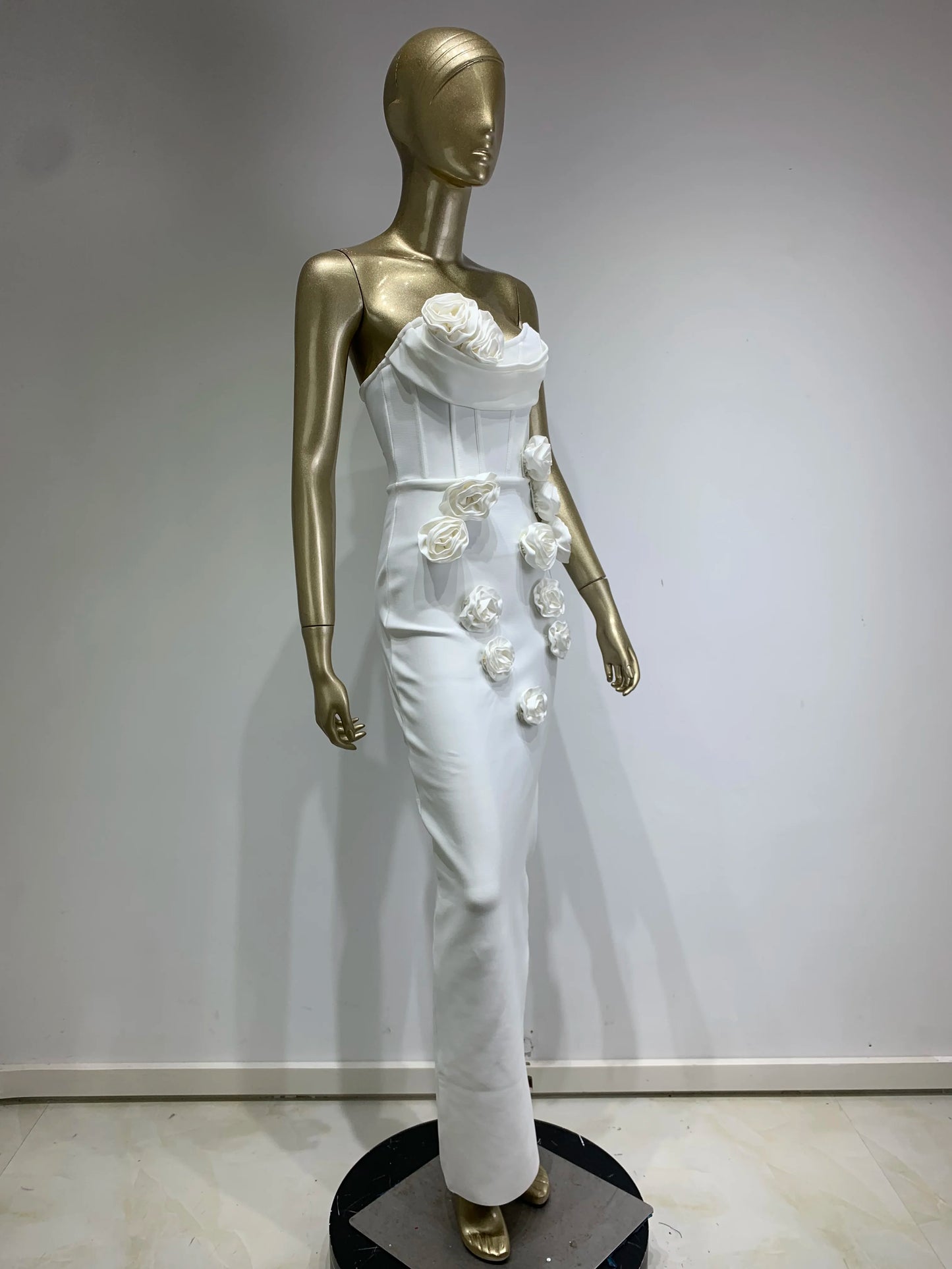 Women's Elegant Strapless Backless Bodycon Dress | Perfect Evening Wear