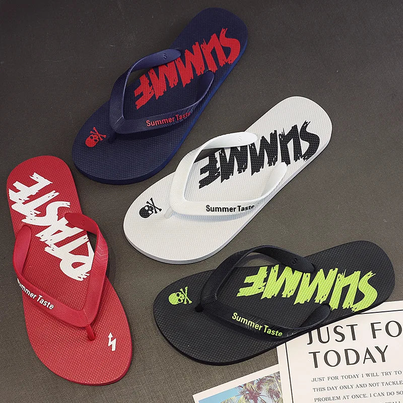 Men's Comfortable Flip Flops | Casual Beach Slides for Summer