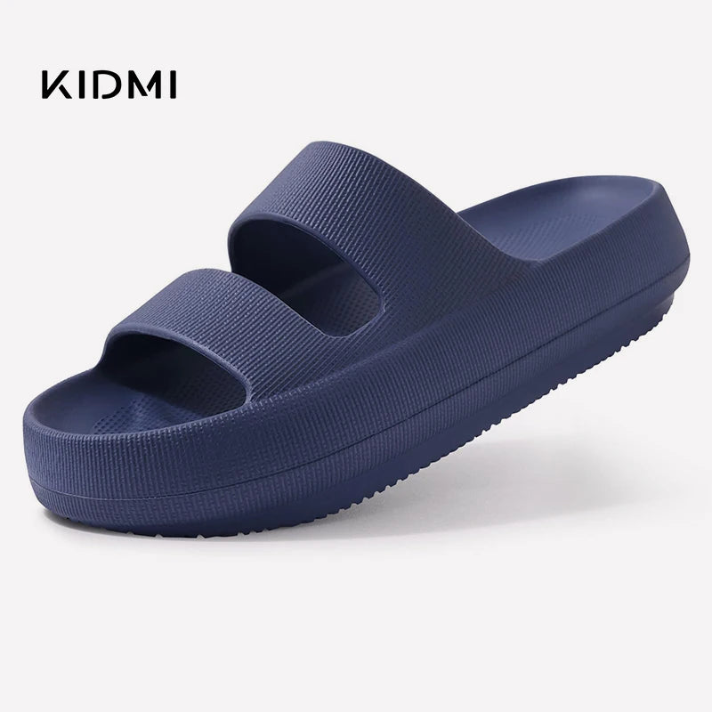 Comfortable Summer Platform Bathroom Slippers for Women