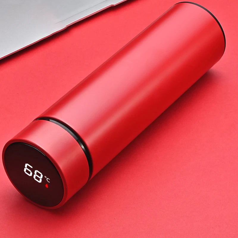 500ML Smart Insulated Water Bottle with Temperature Display