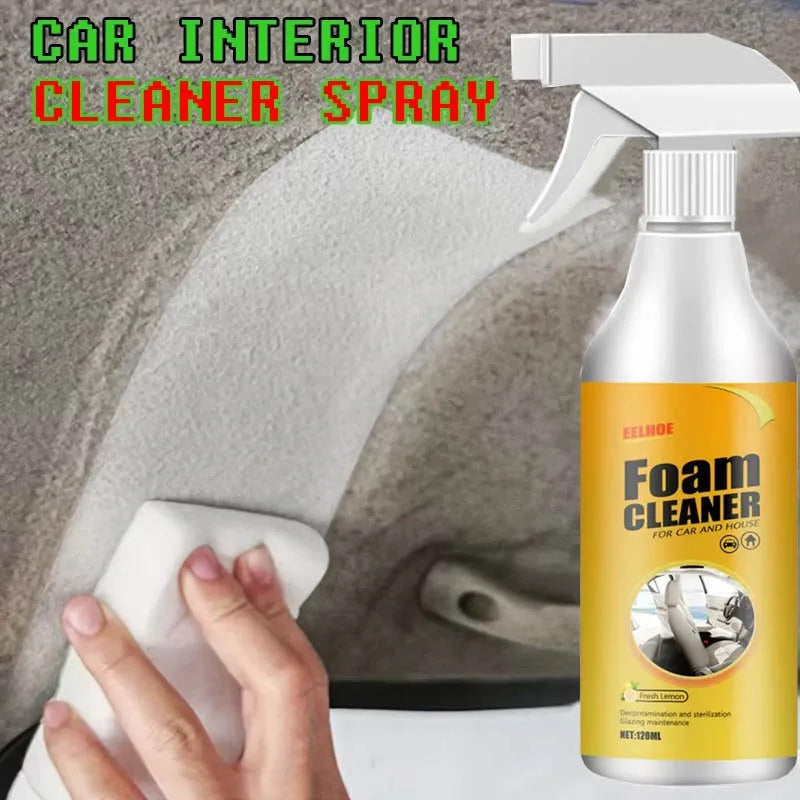 Powerful Multifunctional Car Upholstery Cleaner | Waterless Wash