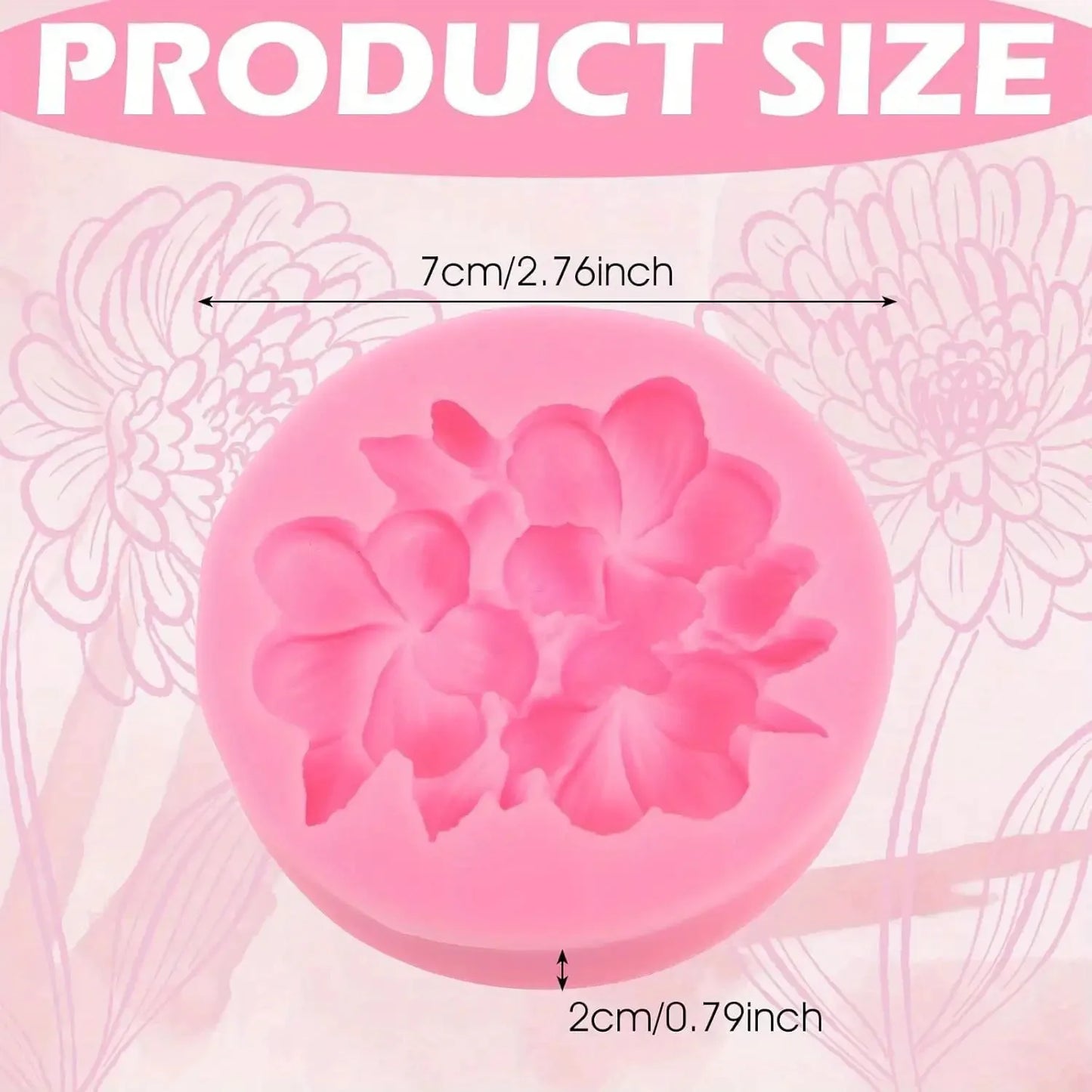3D Silicone Leaves Mold | Perfect for DIY Crafting & Decorating