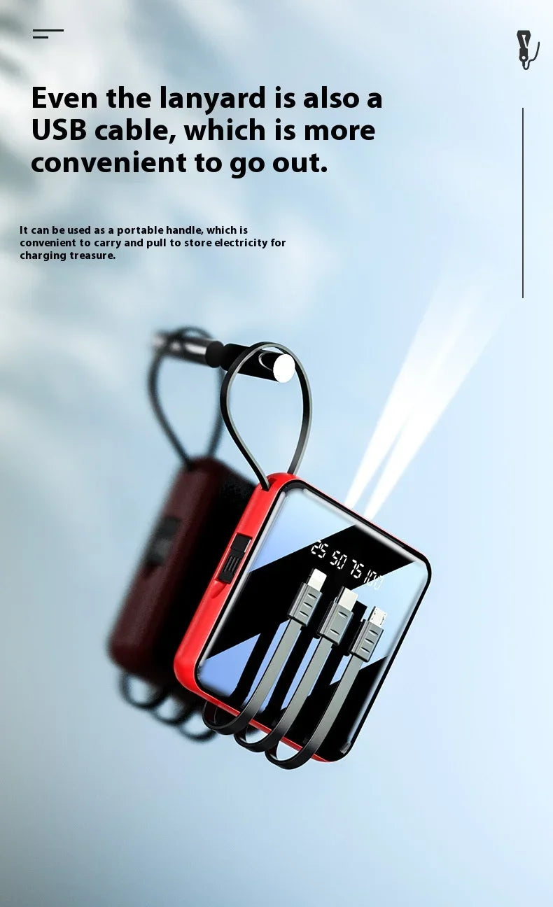 200000mAh Power Bank | Fast Charging Portable Battery Charger