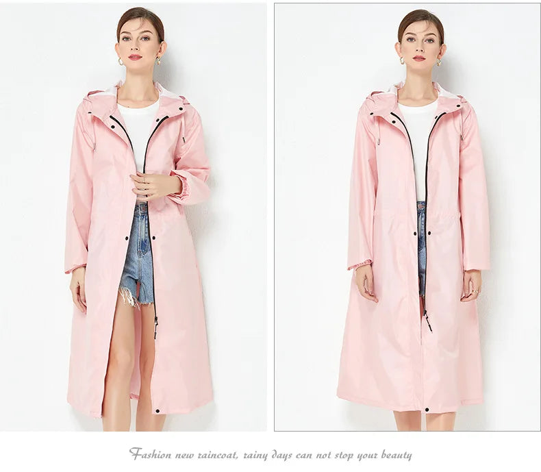 Women’s Lightweight Waterproof Raincoat | Breathable Outdoor Jacket