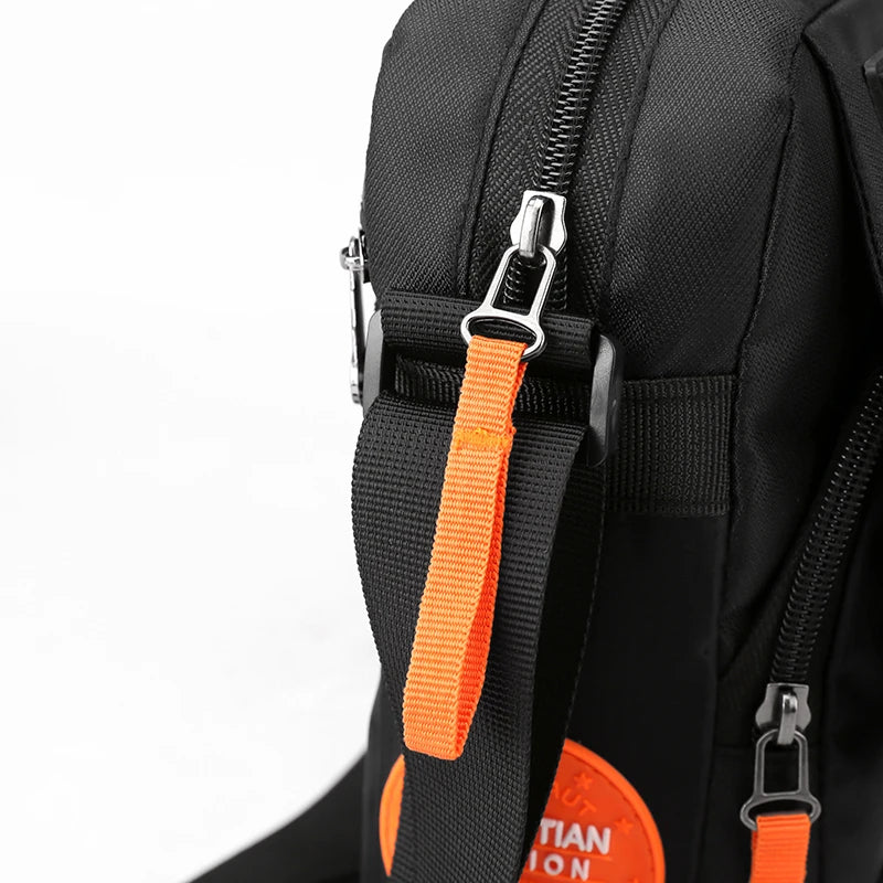 Waterproof Anti-Theft Sling Bag | Multi-Pocket Messenger for Travel