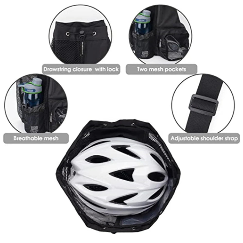 Lightweight Basketball Drawstring Backpack with Wet Pocket