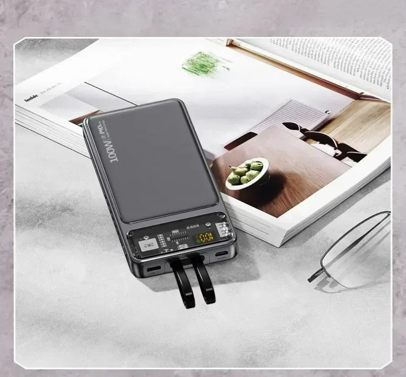 Super Fast 200000mAh Power Bank | Dual Port Charger for All Devices