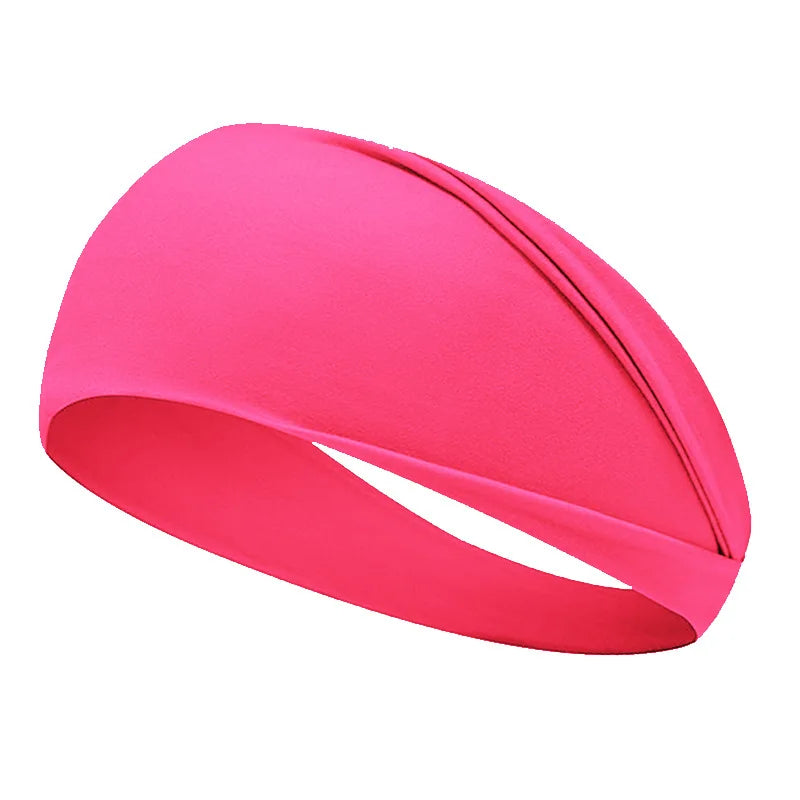 Fluorescent Sport Headband | Sweat-Absorbing Yoga Hairband