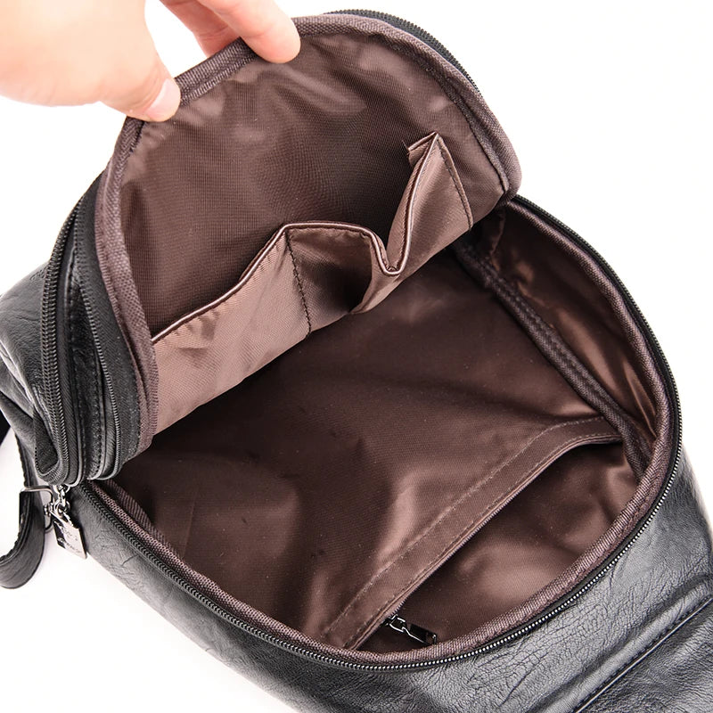 Stylish Women's Leather Backpack | Chic Travel Bag for All Occasions