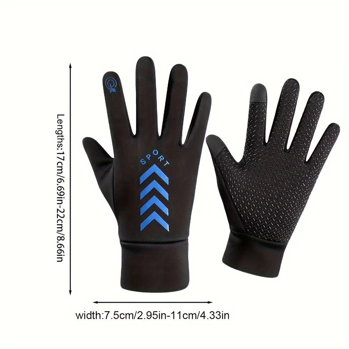 Winter Warm Touch Screen Gloves | Windproof & Versatile Outdoor Gear