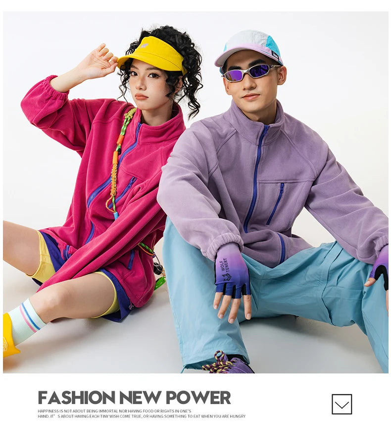 Lightweight Waterproof Fleece Jacket for Outdoor Adventures