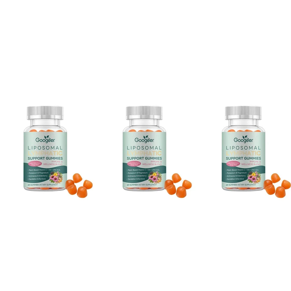 Liposomal Herbal Lymphatic Support Gummies | Immune Boosting Formula