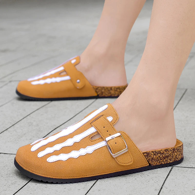 Men's Cork Clogs with Arch Support | Comfortable Indoor Footwear