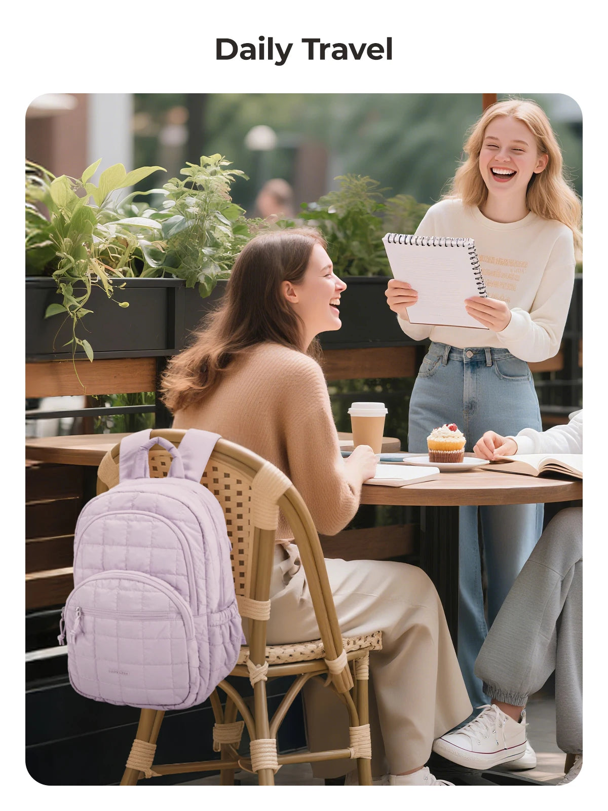 Stylish Water-Resistant Women's Travel Backpack | Perfect for College