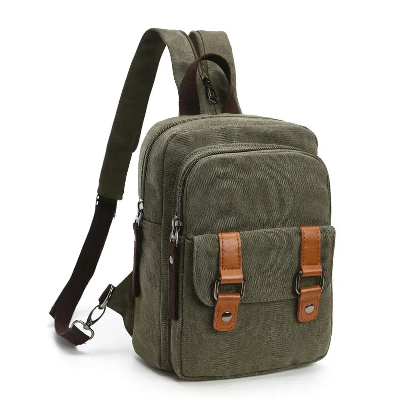 Stylish Mini Vintage Canvas Backpacks for Everyday Use
