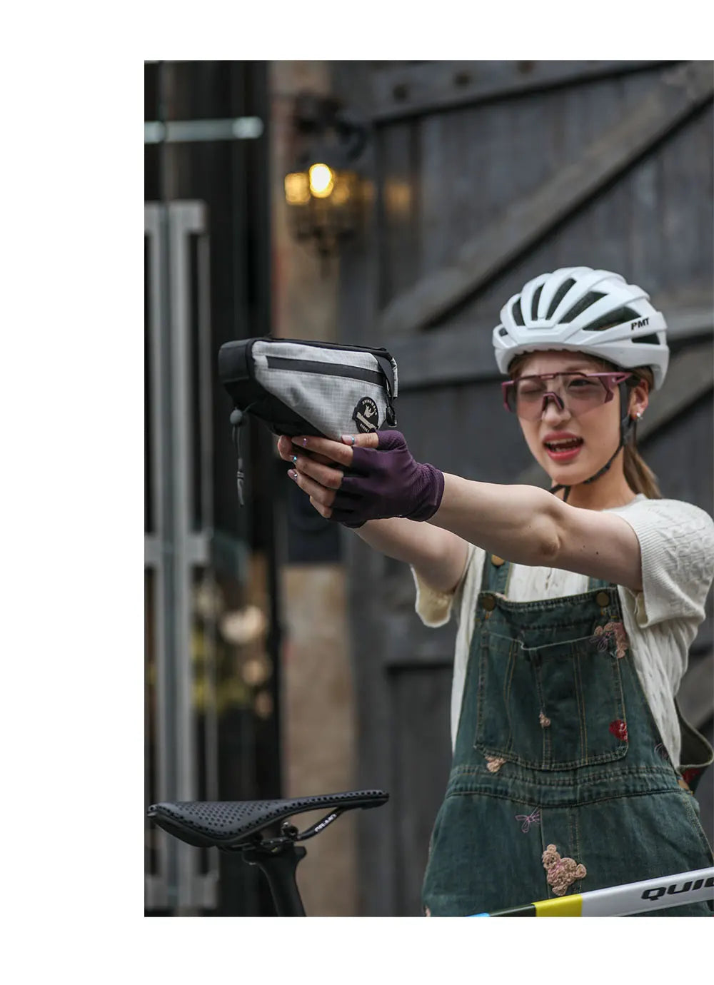 Large Capacity Bicycle Hanging Bags | Triangle Crossbody Cycling Bag