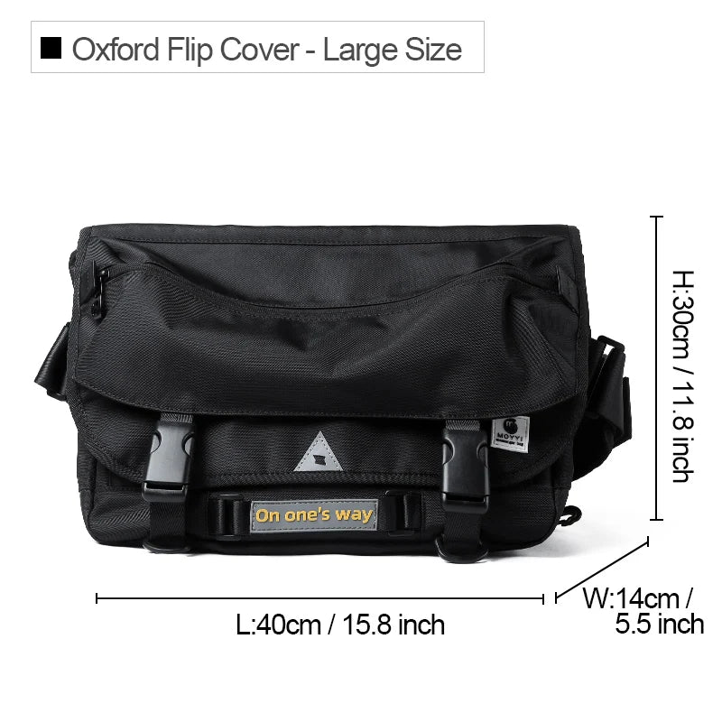 Waterproof Men Messenger Bag | Stylish Anti-Theft Crossbody Bag