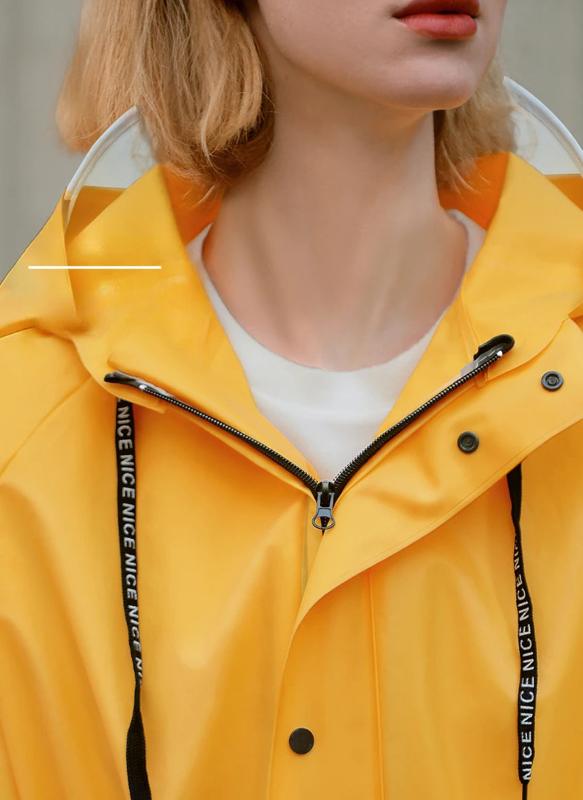 Lightweight Waterproof Hooded Raincoat for Adults | Outdoor Essential