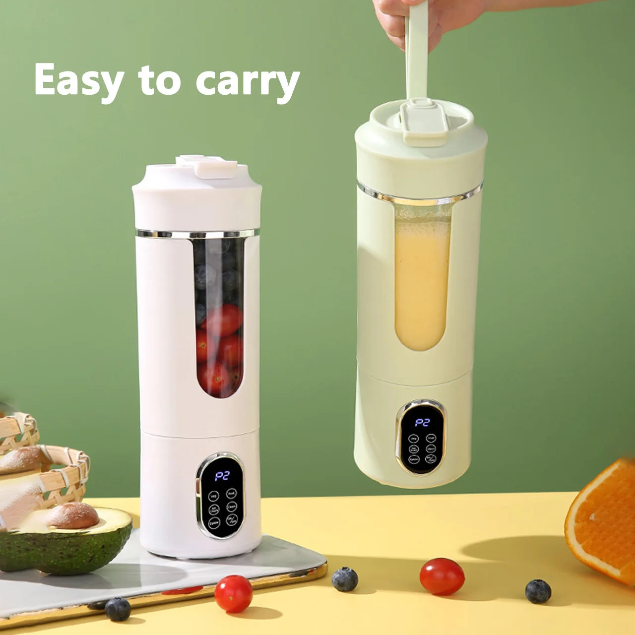 Portable Juicer - 530ml Mini Fresh Juice Blender with USB Charging