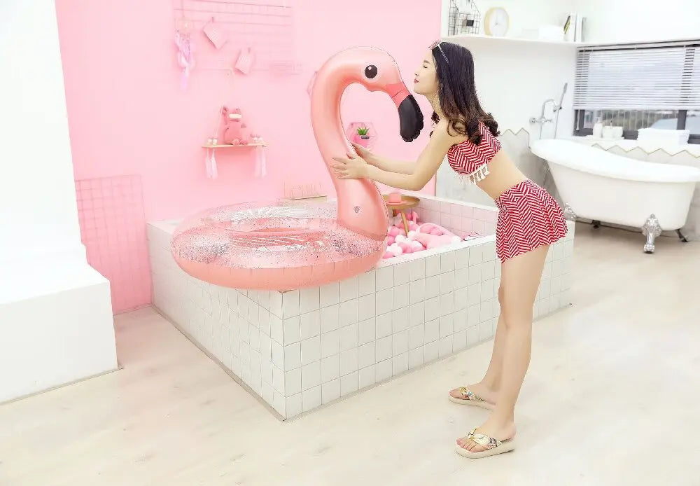 Flamingo Inflatable Swim Tube | Perfect for Pool & Beach Fun