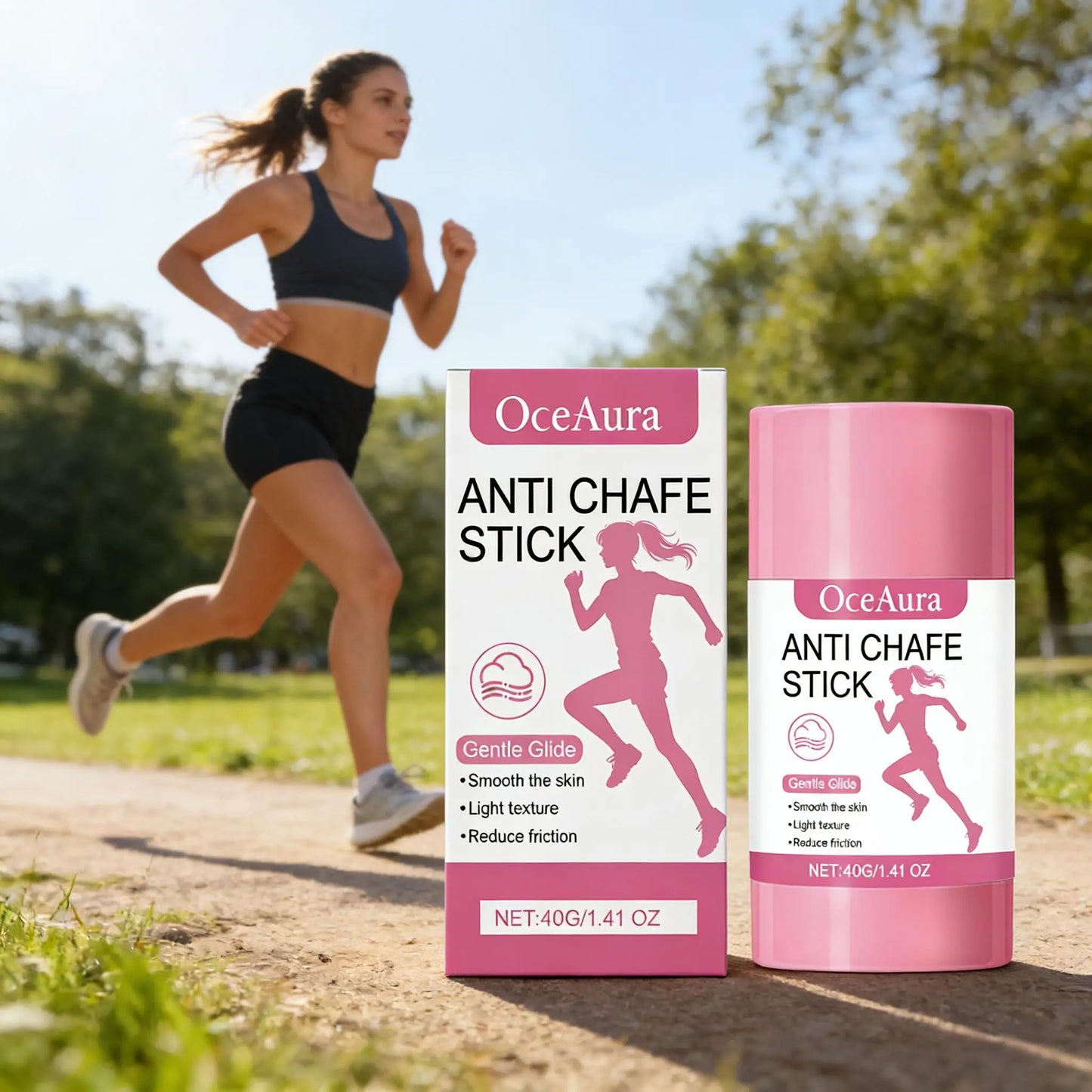 Thigh Anti-Friction Stick | Sweat-Proof Chafing Protection