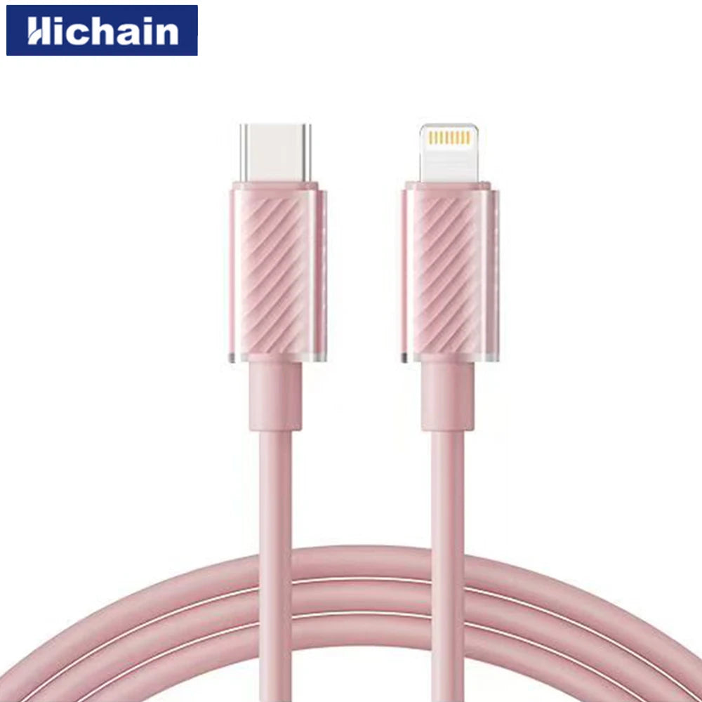 USB C to Lightning Fast Charging Cable - 2 Pack, High Power