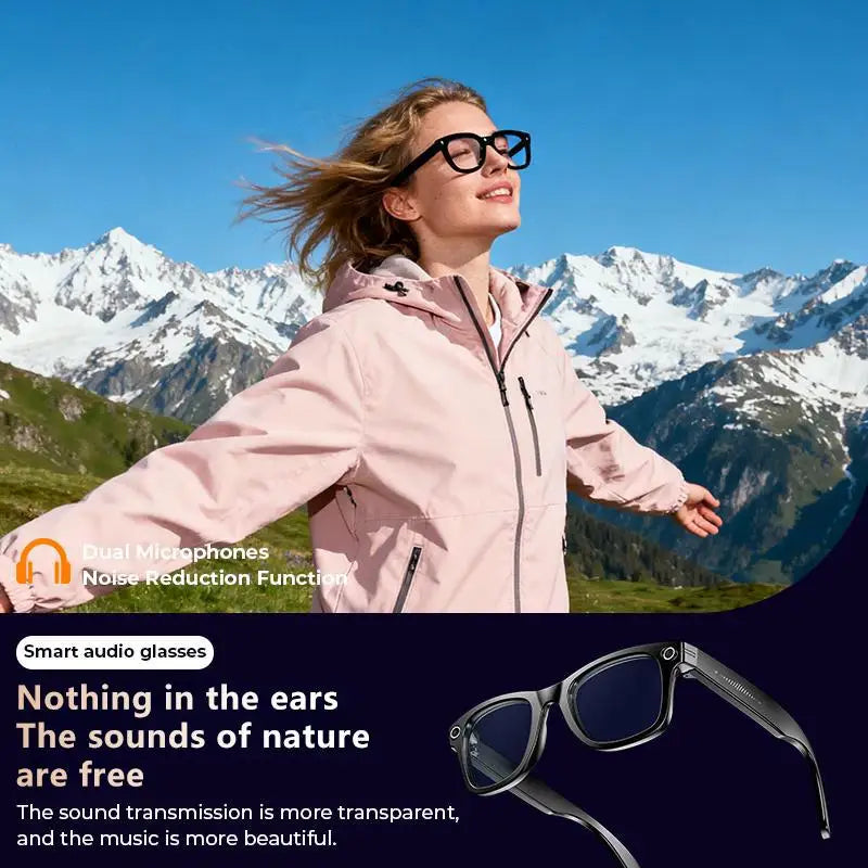 Multifunctional Smart AI Camera Glasses | 4K Recording & Translation