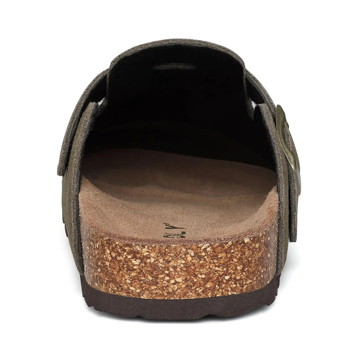Women's Classic Cork Slippers | Comfortable Suede Clogs with Arch Support