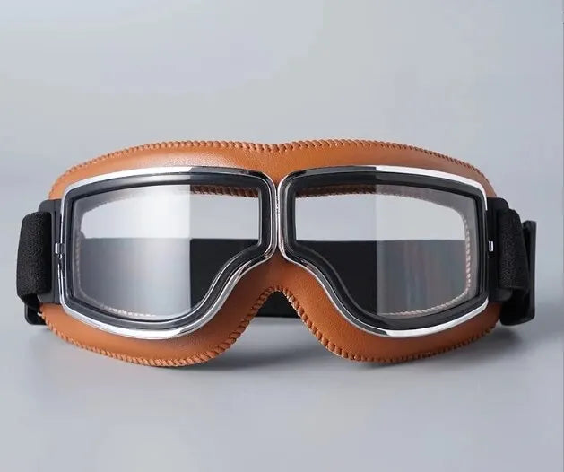 Retro Windproof Motorcycle Glasses | Foldable Sunglasses