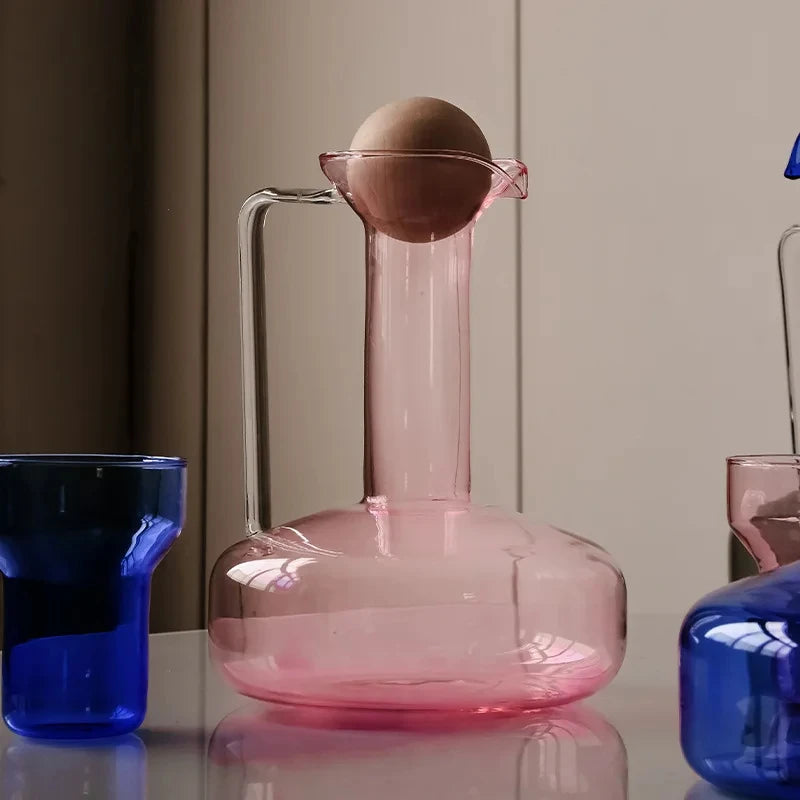 1500ml Nordic High-Temperature Glass Kettle | Creative Juice Set