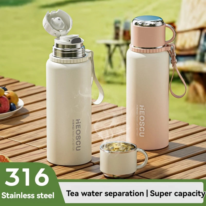 Premium Insulated Vacuum Water Bottle | Smart Stainless Steel Flask