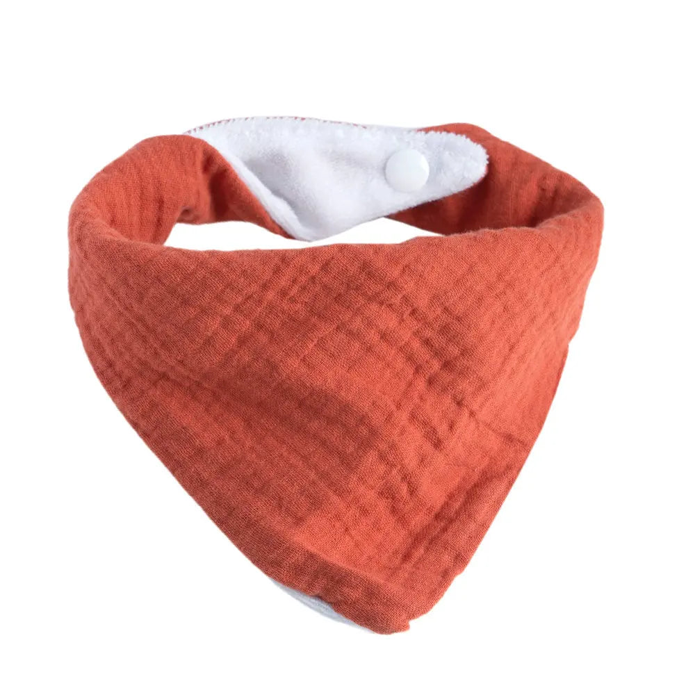Soft Baby Triangle Scarf | Absorbent Burp Cloth for Newborns