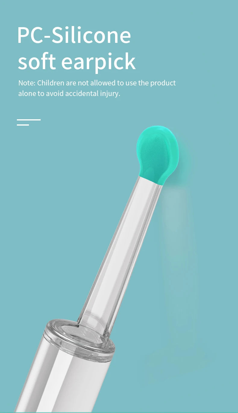 Smart Visual Ear Cleaner with Camera | USB-C Ear Wax Removal Tool