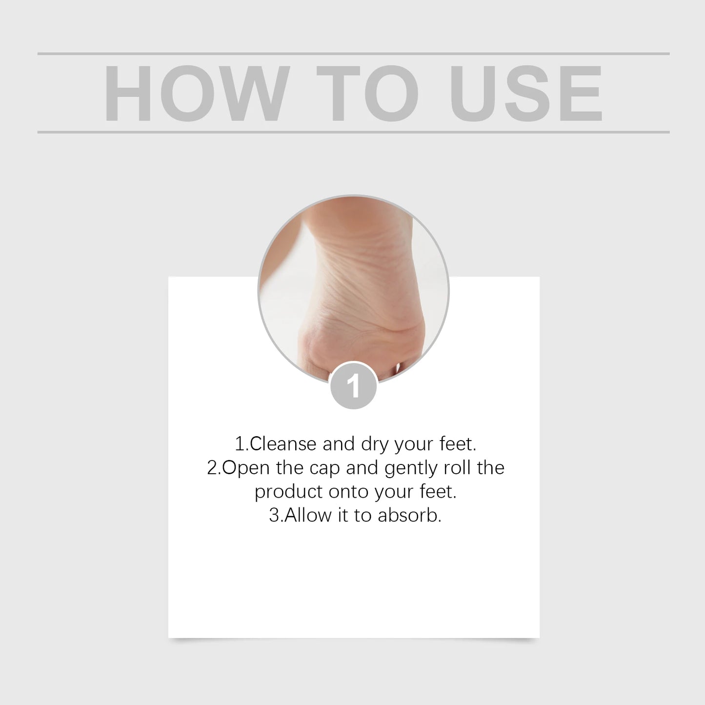 Urea Foot Care Roller Ball | Deep Hydration & Softening Treatment