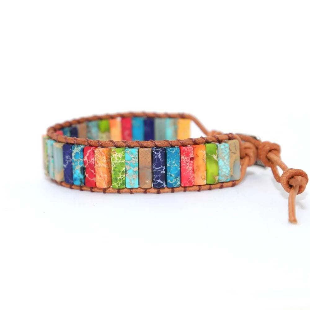Colorful Adjustable Braided Bracelet | Bohemian Charm Jewelry