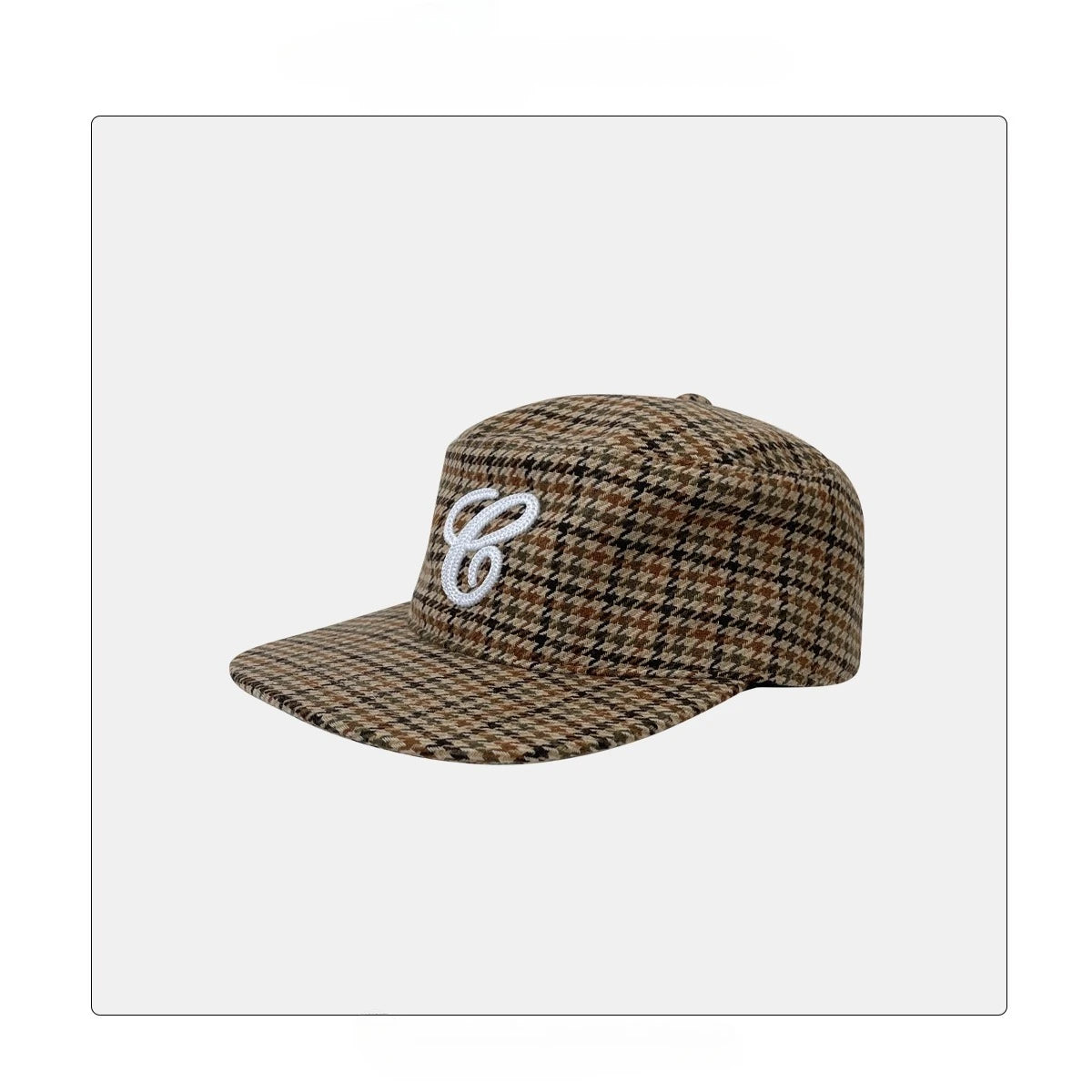 Retro Embroidered Duckbill Caps | Casual Leopard Print Baseball Hat