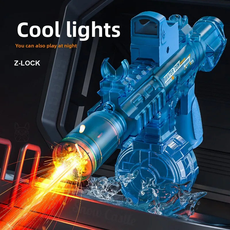 Electric Water Gun Toy | Automatic Sensor Lights & Firing Action