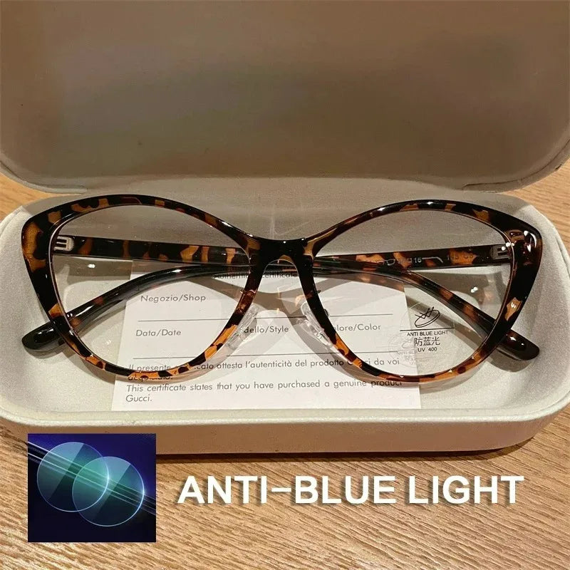 Trendy Cat Eye Reading Glasses for Women | Stylish Anti Blue Light Eyewear