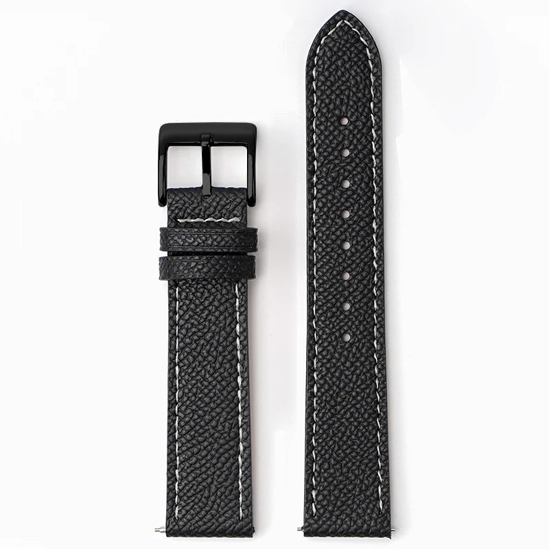 Calfskin Leather Watch Strap | Quick Release, Handmade Design