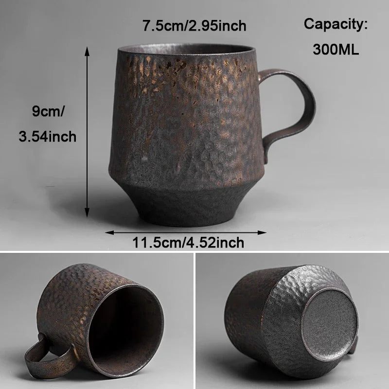 Vintage Ceramic Tea Mugs | Elegant Drinkware for Tea & Coffee