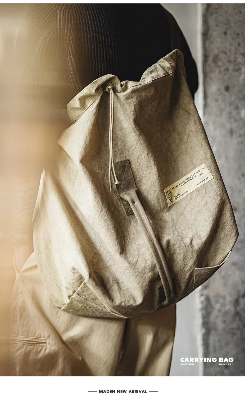Large-Capacity Tie-Dye Canvas Shoulder Bag | Vintage Style Travel Bag