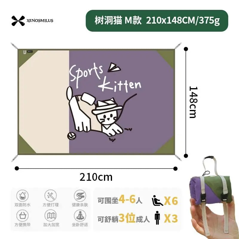 Portable Waterproof Picnic Mat | Lightweight Foldable Beach Pad