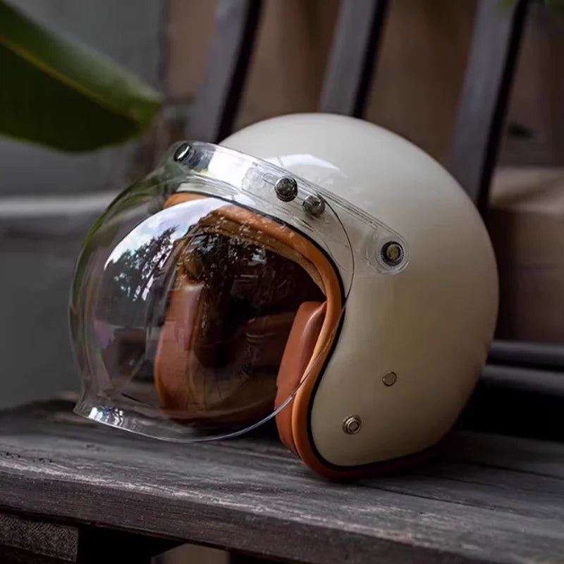 Budget 3/4 Open Face Motorcycle Helmet | DOT Certified Safety Gear