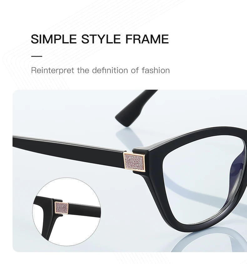 Stylish Cat's Eye Women's Anti-Blue Light Reading Glasses