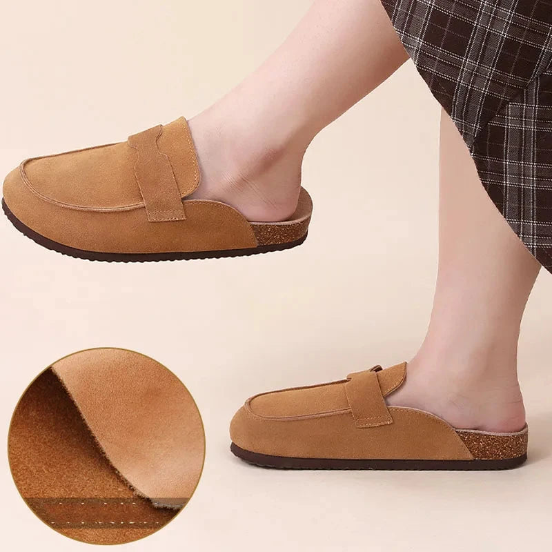 Comfortable Suede Clogs & Slippers for Men and Women | Stylish & Slip-Resistant