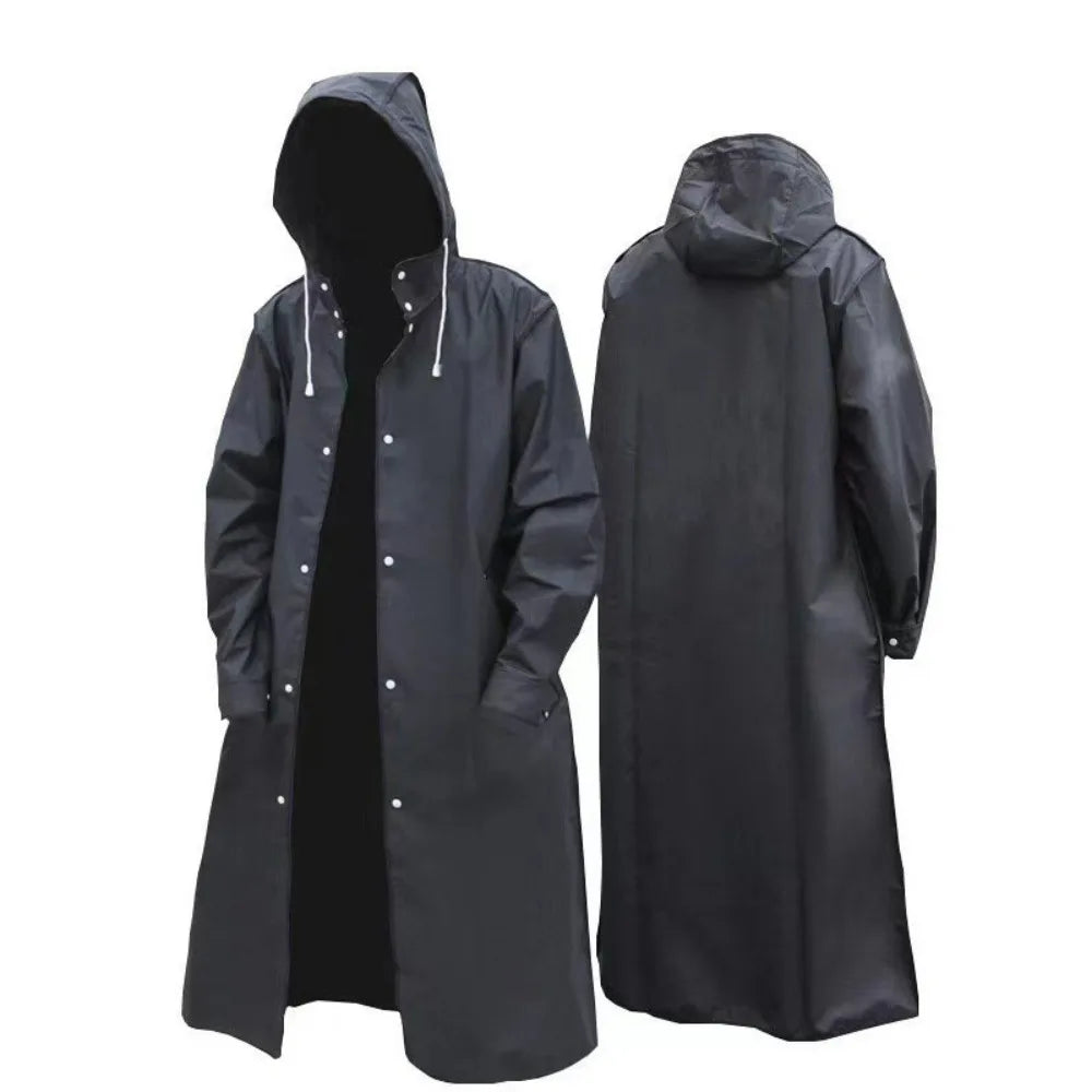 Heavy-Duty Waterproof Raincoat for Outdoor Adventures | Windproof Gear