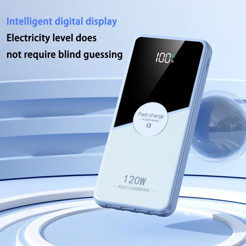 200000mAh Power Bank | Fast Charging Portable Battery Charger