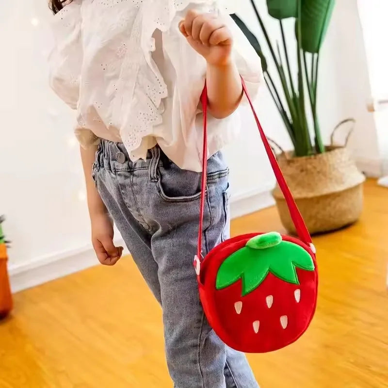 Cute Plush Baby Girls Coin Purse Handbags | Adorable Winter Bags