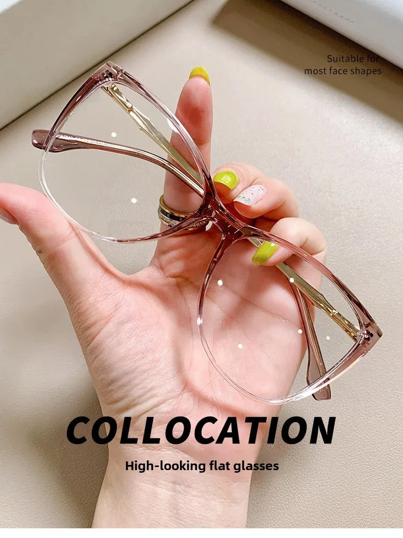Fashionable Women’s Photochromic Prescription Glasses | Anti-Blue Ray Eyewear