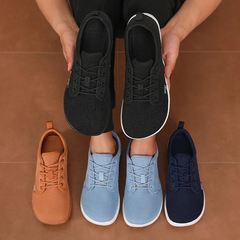 Men's Breathable Wide Toe Walking Shoes | Comfortable Soft Sole